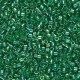 Miyuki delica kralen 11/0 - Transparent green ab DB-152